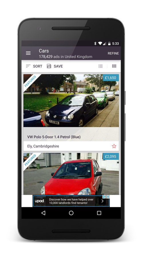 Gumtree screenshot 2